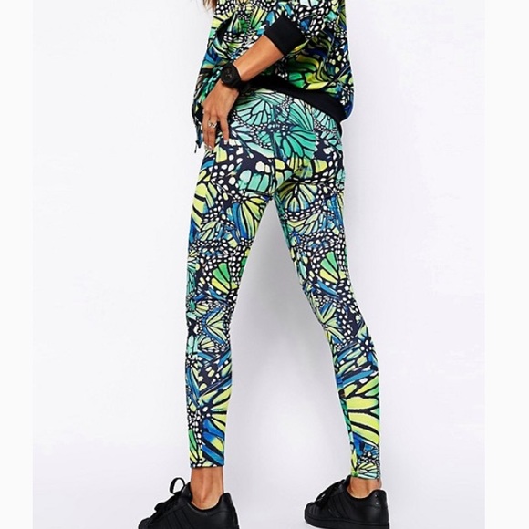 adidas butterfly leggings